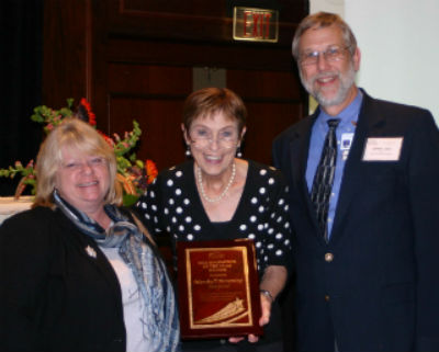 Edwin Gast, Marshall Browning CEO, and Laurie Kellerman, CNO, accepted the honor for their DuQuoin critical access hospital during a ceremony held November 7th at the Crowne Plaza, Springfield, and attended by hospital personnel from throughout the state. Cary Bailey, APN-Hospitalist, and Gladstone Tucker, MD, also served as vital members of the team project.