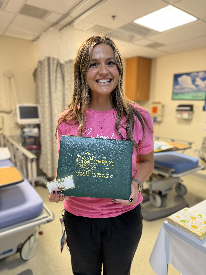Amy Booker, BSN, RN, presented with the DAISY AwardAmy Booker, BSN, RN, presented with the DAISY Award